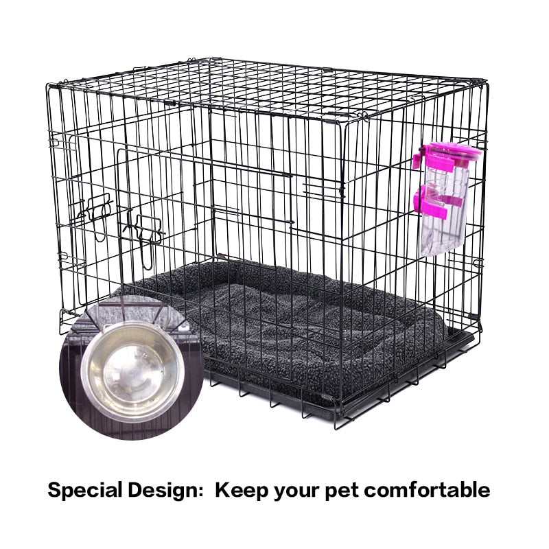 Dog Cage Pet Dog Tent Cover Breathable Pet Cage Mosquito Net Cover  Waterproof Indoor Outdoor Dog Crate Cover Pet Cage Accessories Dog Crate  (Size 