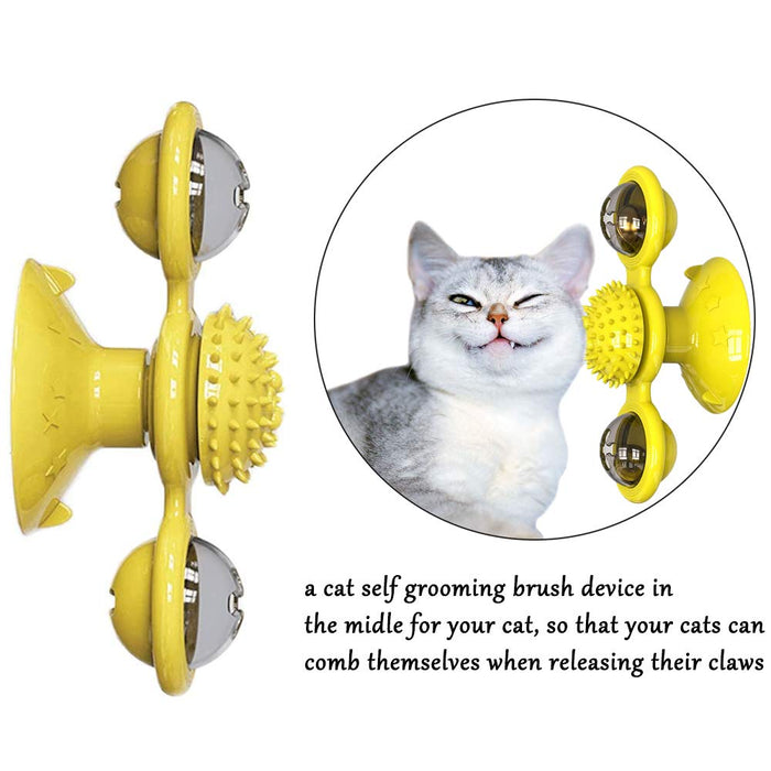 Windmill Interactive Cat Toy / Food Puzzle