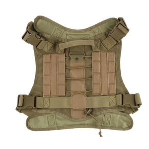 Tactical Dog Vest Breathable Military Dog Clothes - Realpets shop