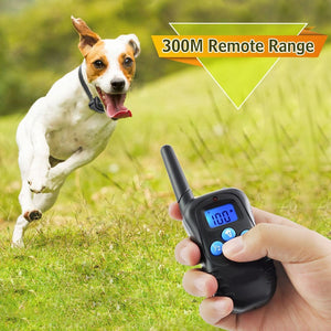 Dog Training Collar 300m Remote Control - Realpets shop