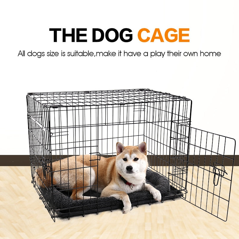 Super Solid Pet Dog Cage House, Dog Mat And Dog Cage Cover - Realpets shop