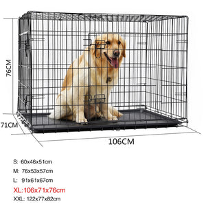 Super Solid Pet Dog Cage House, Dog Mat And Dog Cage Cover - Realpets shop