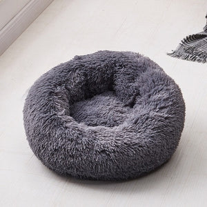 Dog & Cat Long Plush Pet Bed - Realpets shop