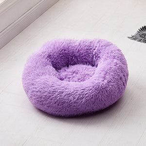 Dog & Cat Long Plush Pet Bed - Realpets shop